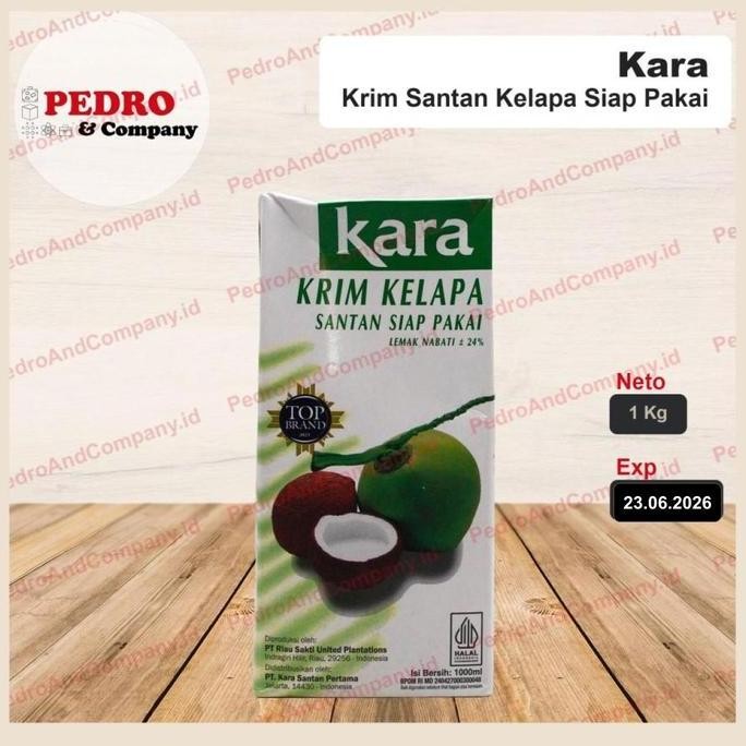 

Kara - Santan kelapa siap pakai/ coconut milk (1L) PS