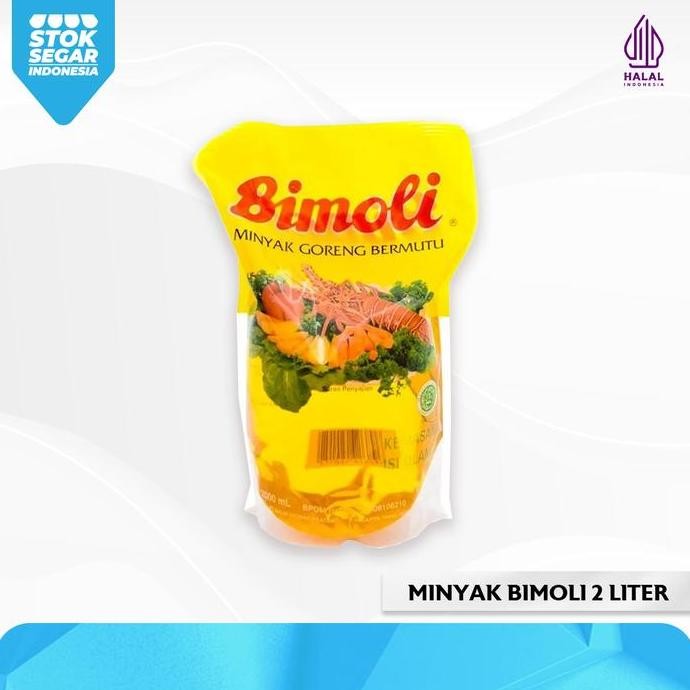 

Minyak Goreng Bimoli 2 Liter Refill Minyak Sawit Favorit Rumah Tangga Diskon!