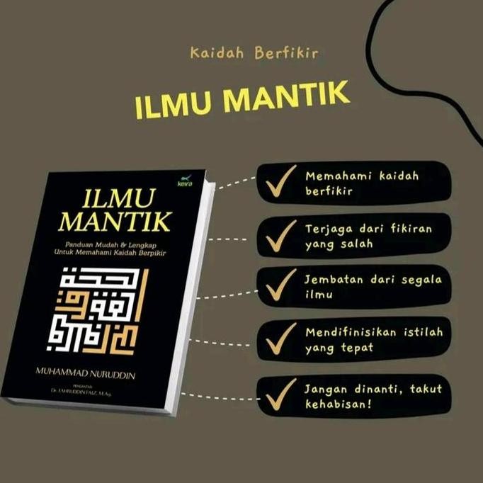 buku ilmu mantik original hard cover