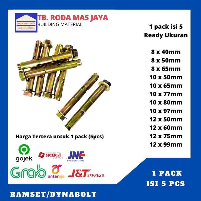 Dynabolt/Ramset/Dinabolt Baut Beton Ramset TERBAIK