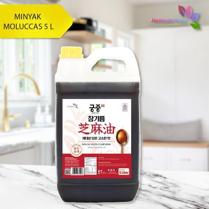 

Minyak Wijen Korea Moluccas 5L - Sesame Oil Premium Diskon!
