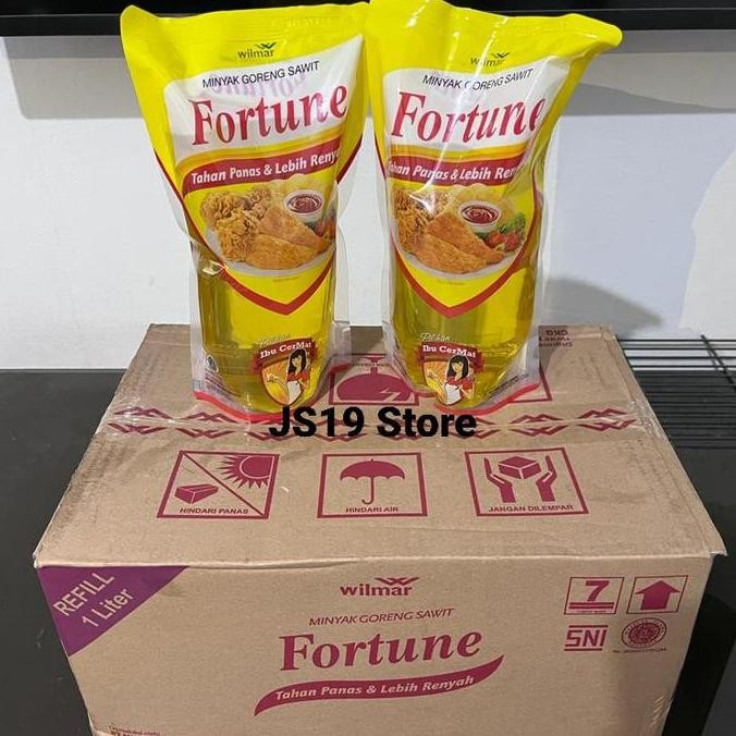 

Minyak Goreng Fortune 1 Liter - 1 Dus Harga Grosir Diskon!