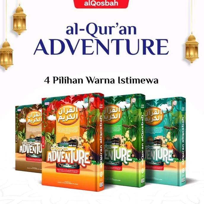 ALQURAN ADVENTURE - Alquran Untuk Anak - Hafalan  - ALQOSBAH - A4