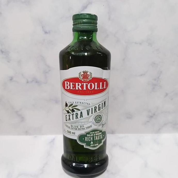 

Minyak Zaitun Bertolli Extra Virgin 500Ml Olive Oil Asli Italia Diskon!