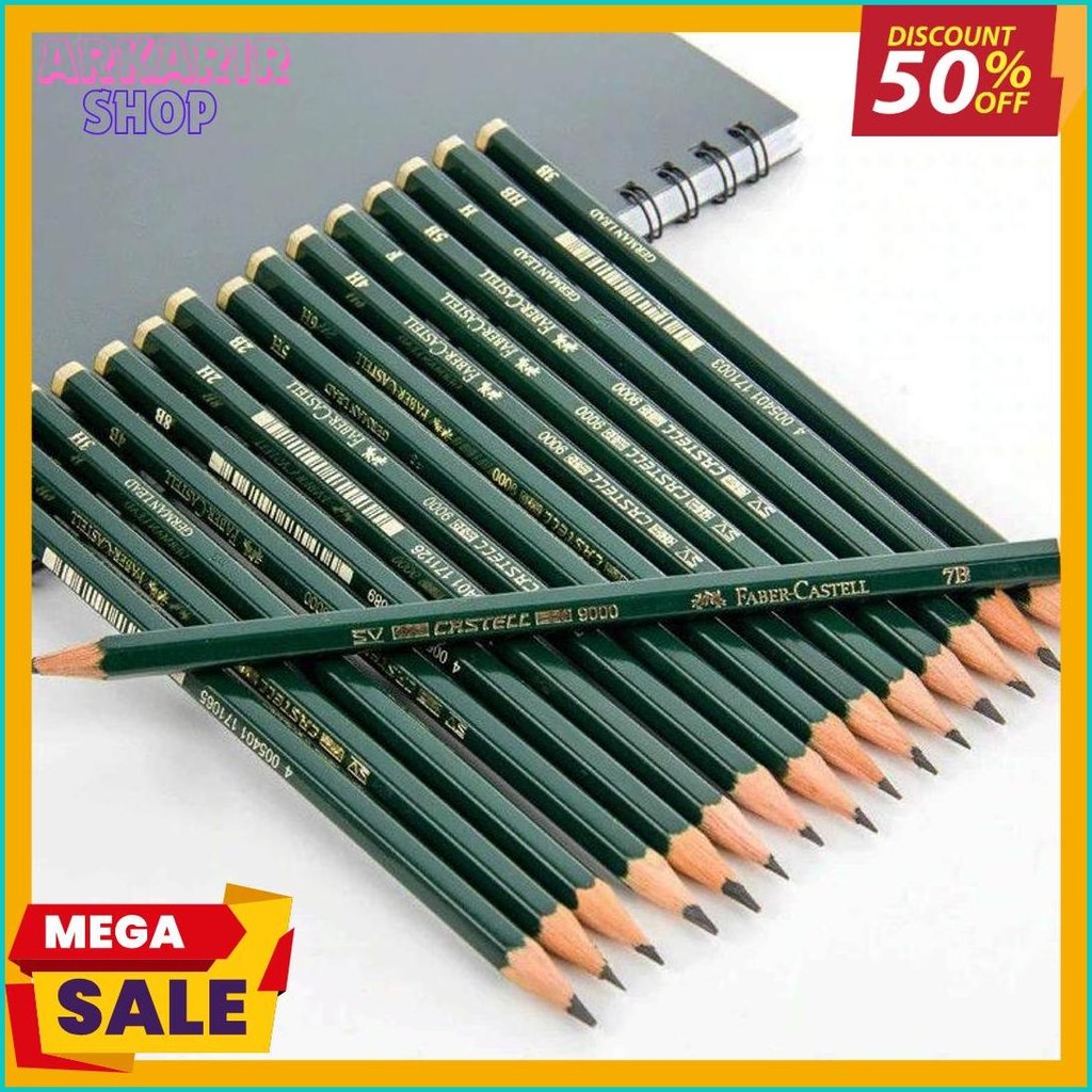 

Pensil Faber Castell 2B 12 Pcs Bisa Dibaca Komputer Diskon
