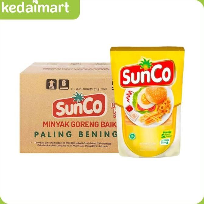 

Dus Sunco Minyak Goreng Pouch 2L Isi 6Pcs - Harga Grosir Diskon!