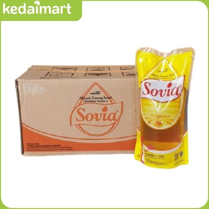 

Dus Minyak Goreng Sovia 1L Isi 12Pcs - Cocok Untuk Warung Diskon!