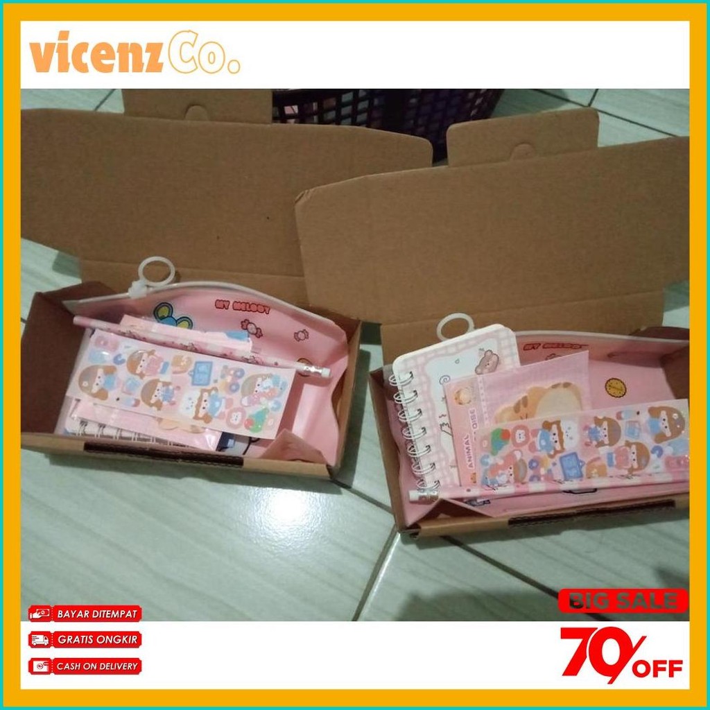 

[New] Hampers Alat Tulis Edisi Pink/Kado Ulang Tahun/Aksesoris/Birthday Gift By Meina.Idco Terlengkap Dan Termurah