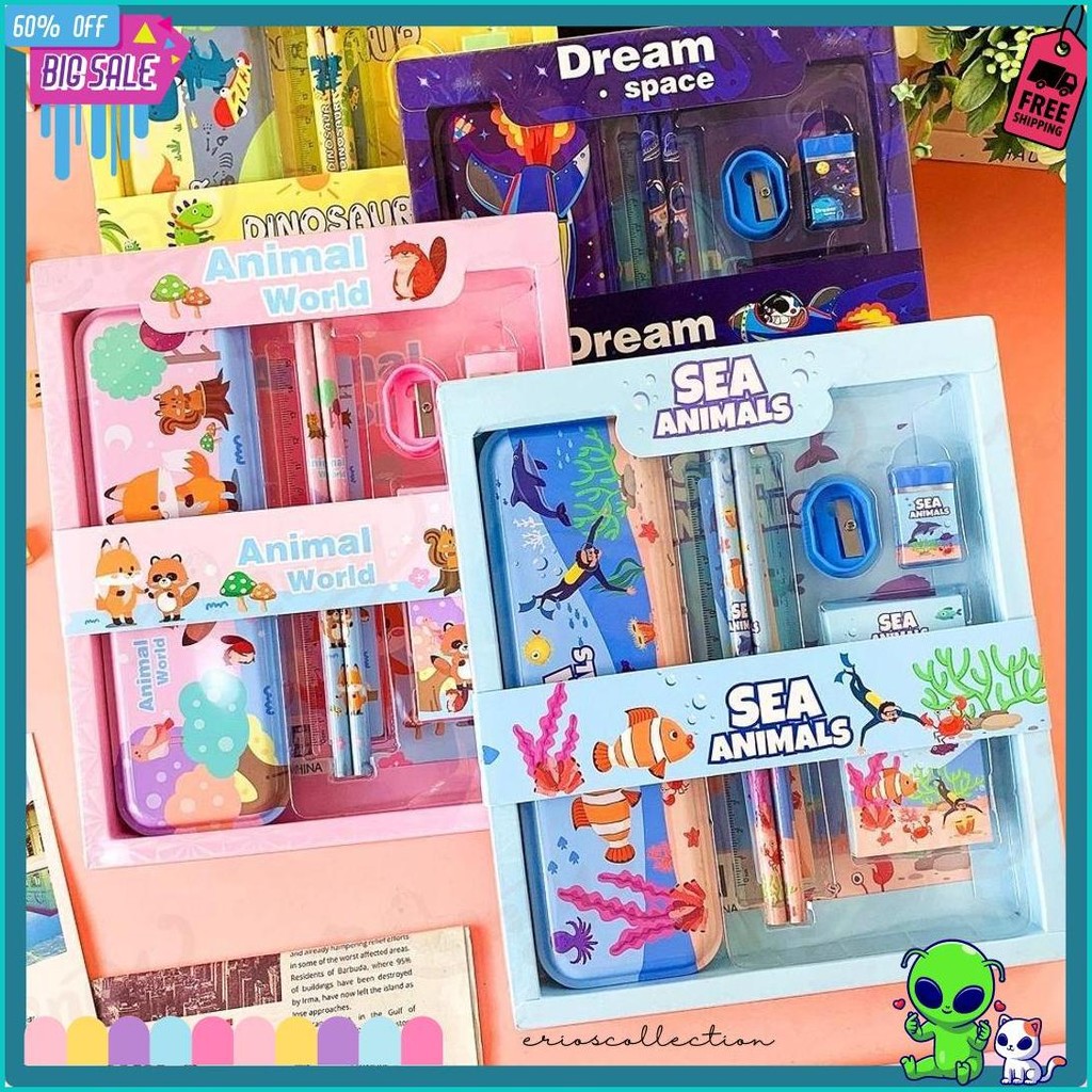 

Poney Kotak Pensil Anak Set Stationery Untuk Hadiah Anak Sekolah Kotak Pensil Karakter Alat Tulis Lengkap Diskon