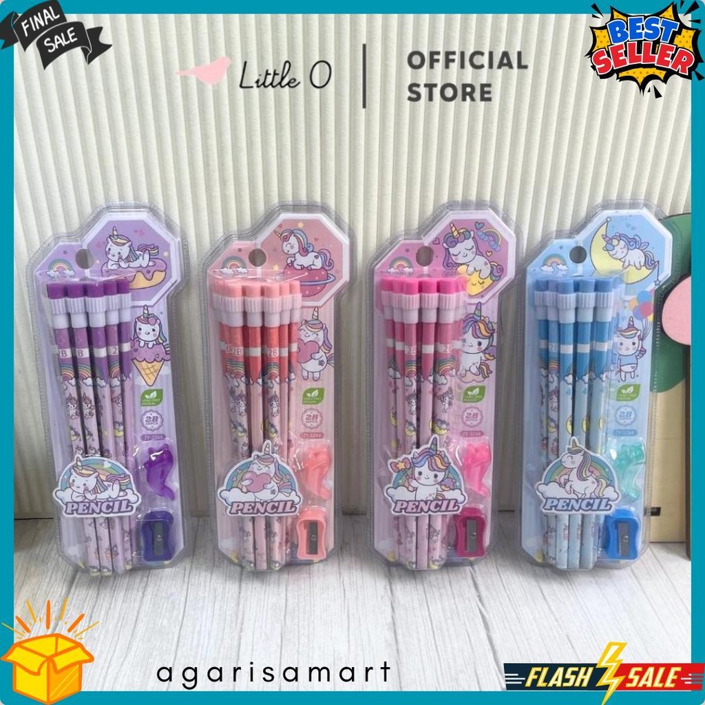 

14In1 Set Pensil Unicorn Astronot Space Cars Set Stationary Pensil Paket Goodiebag Back To School Terlaris! Produk Ini Banyak Dicari