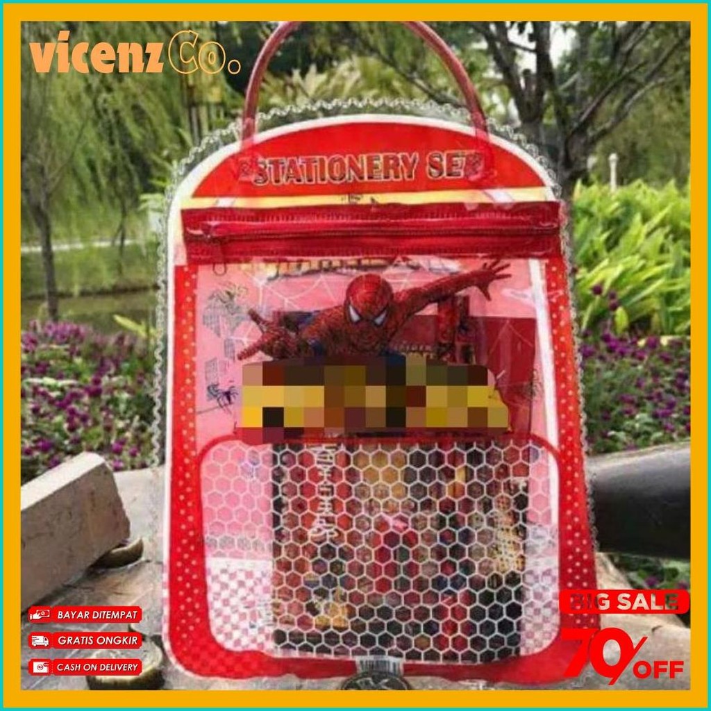 

Dc - Stationary Set Free Bag / Set Alat Tulis Anak Sekolah Motif Kartun. Terlengkap Dan Termurah