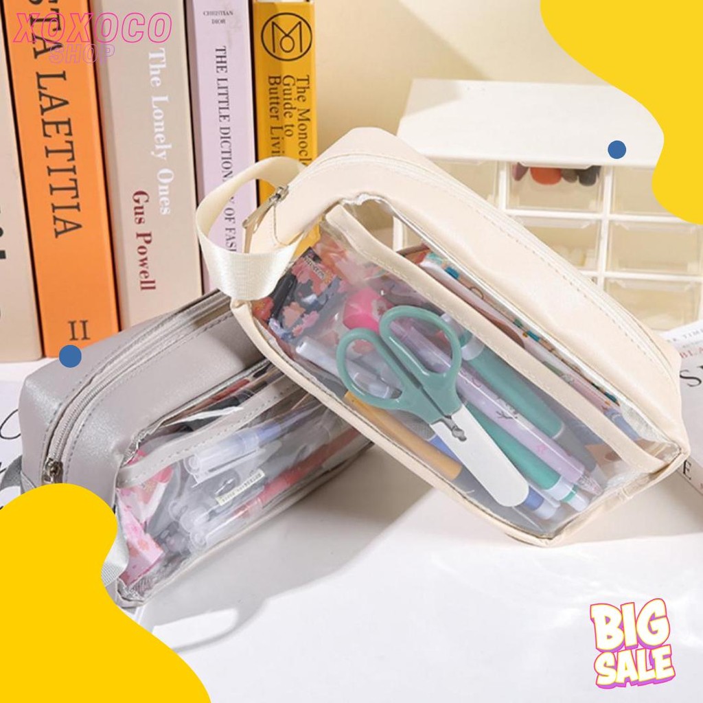 

Sg9 - Kotak Pensil Transparan Tempat Pensil Alat Tulis Aesthetic Tempat Pensil Polos Terlaris! Produk Ini Banyak Dicari