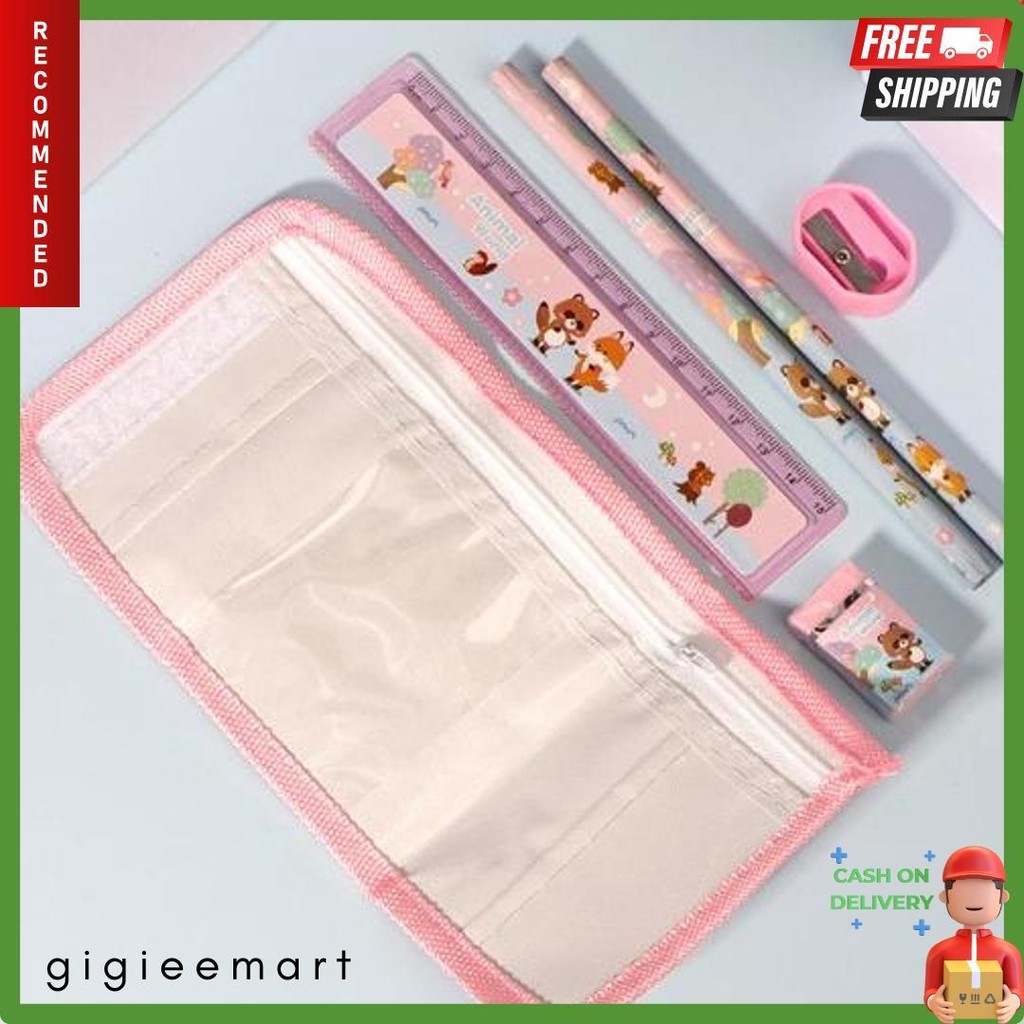 

Promo Kekinian - S5926 Stationery Set / Alat Tulis Set 6 In 1 Hadiah Souvenir / Paket Alat Tulis + Dompet Anak / Alat Tulis Set Karakter Diskon