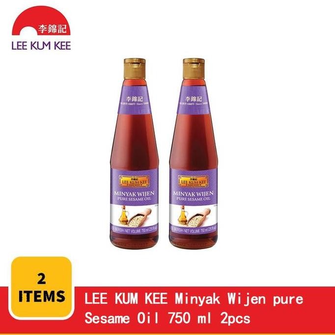 

Lee Kum Kee Minyak Wijen Murni 750Ml X 2Pcs | Premium Quality Diskon!