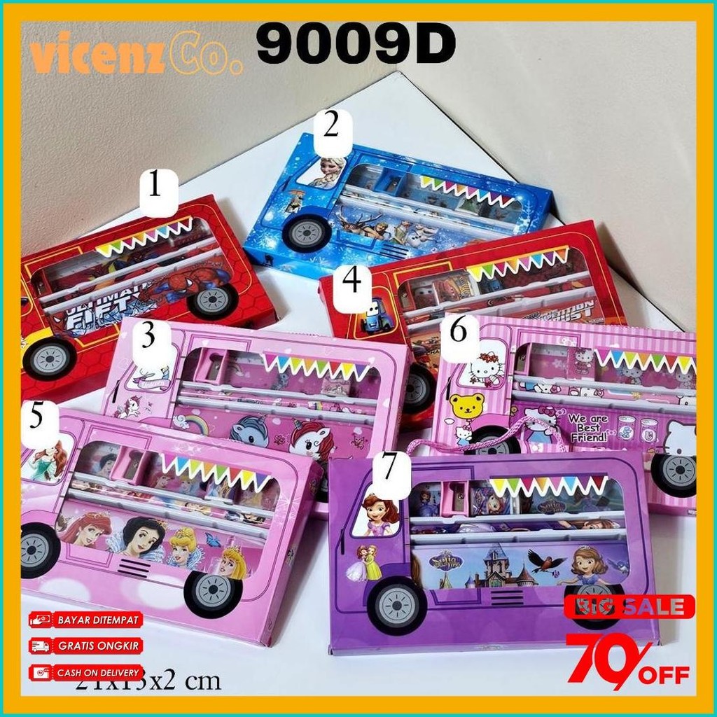 

Sos Set Alat Tulis Fancy 9009/3352 Dus/Stationery Set / Fancy Set Terlengkap Dan Termurah