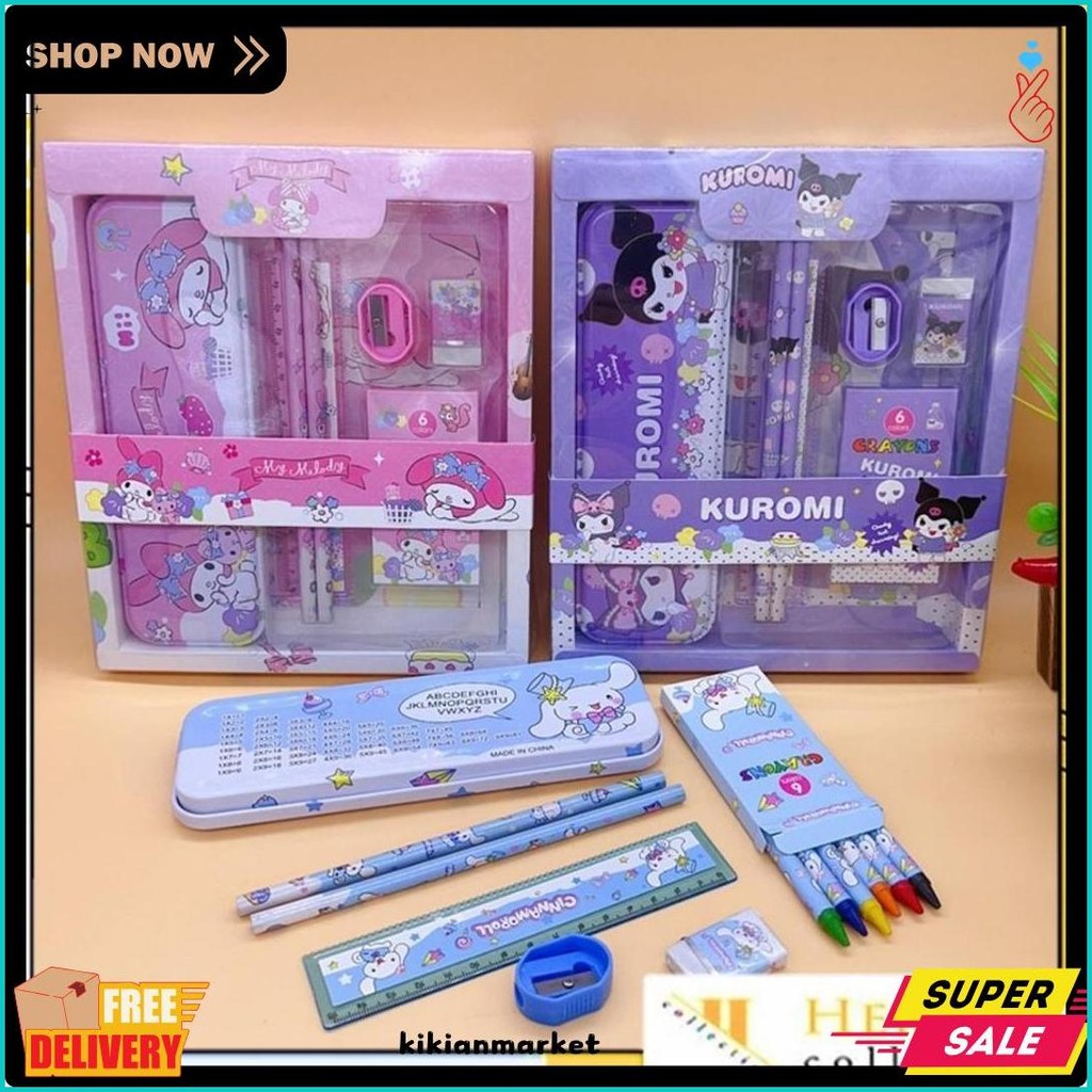 

Hc Paket Alat Tulis Set 7 In 1 Set Stationery 7In1 Karakter Kartun Alat Tulis Anak Sekolah Penghapus Pengaris Kotak Pensil Penggaris Crayon Diskon Setengah Harga