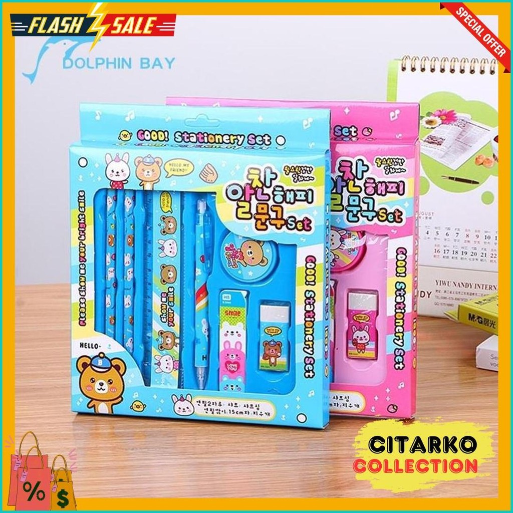 

Dolphin BayAlat Tulis Set 9In1 Karakter Stationery Kids/Pensil Set Lengkap Alat Tulis Anak 9 In 1 Set Alat Tulis Anak Sekolah 281 Diskon Setengah Harga