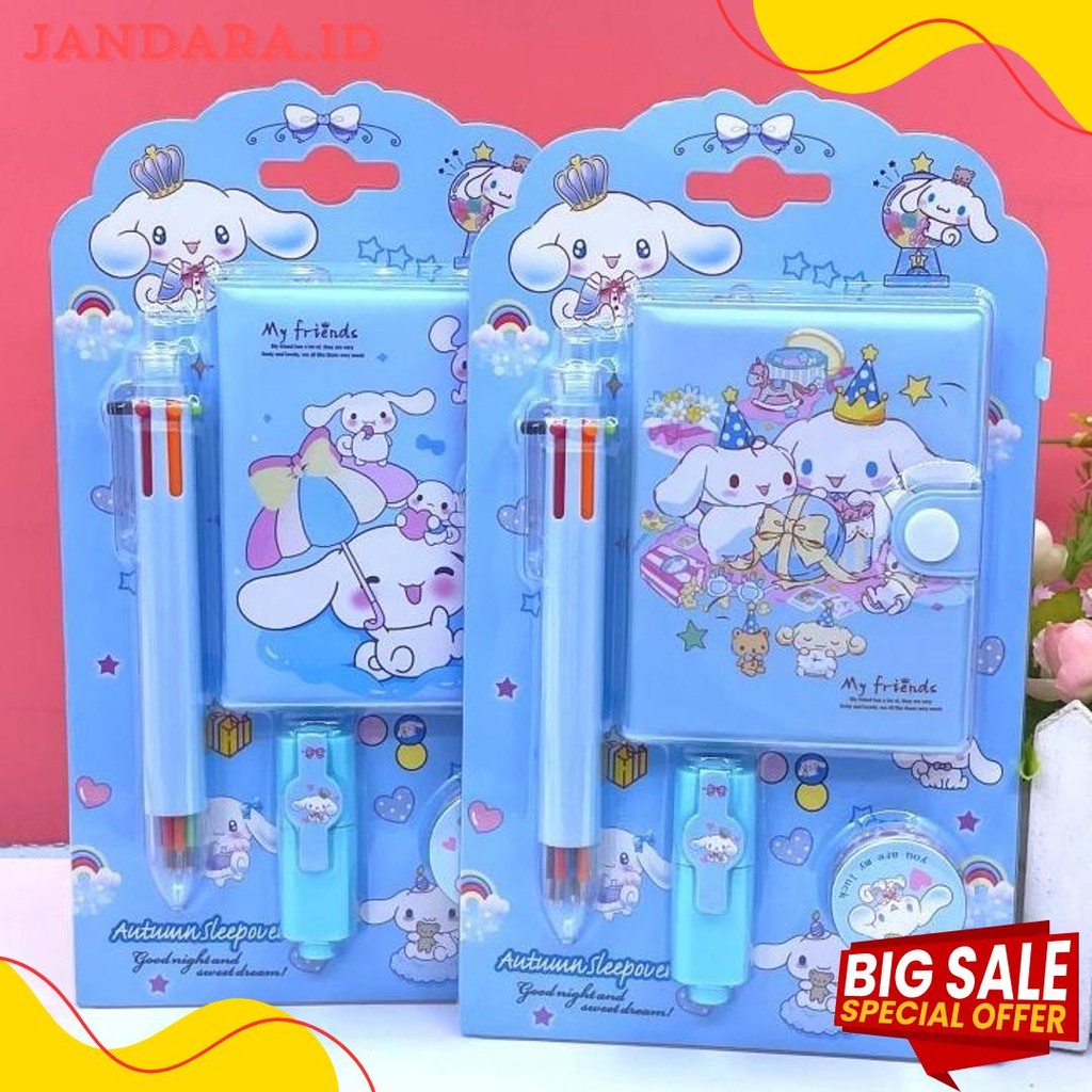 

Set Alat Tulis 4 In 1 Sanrio Sat Pilih Warna Termurah Imut Lucu Cinamorol Kuromi Terjangkau Bisa Cod Terlengkap Dan Termurah