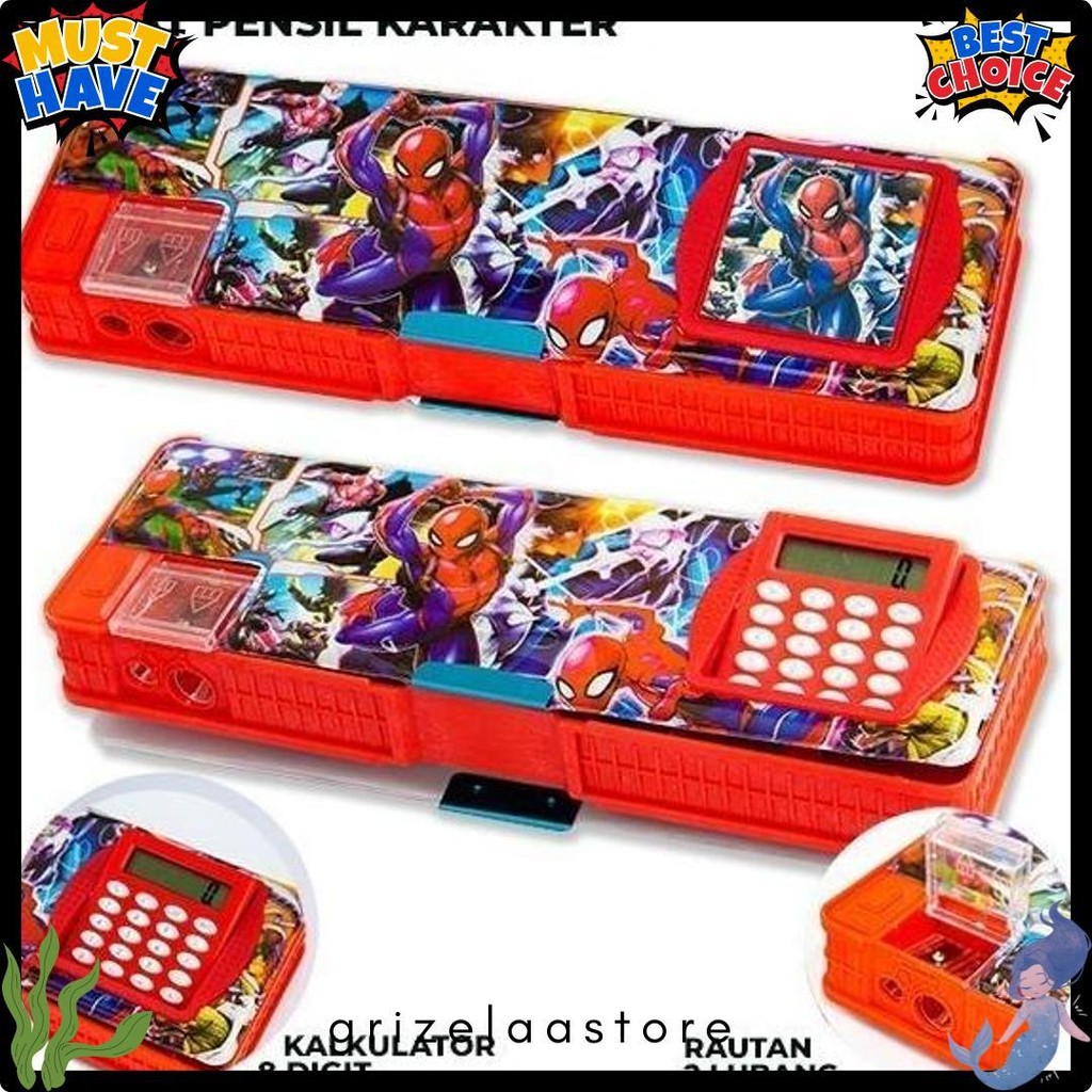 

Kotak Pensil Magnet Kalkulator / Serutan Karakter / Kotak Pensil Magnet / Kalkulator Fancy Karakter Terlengkap Dan Termurah