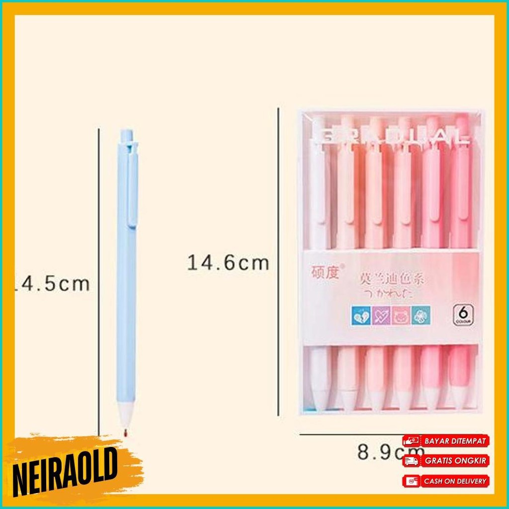 

Best! Pulpen Mekanik 1 Set 6 Pcs 0,5 Mm Dengan Warna Gradasi Pastel Yang Mengesankan Pgs Flash Sale! Diskon Hingga 70%