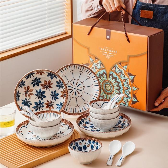 Kkim Japanese Set Tableware / Piring Set Jepang / Japanese Hampers Bowl