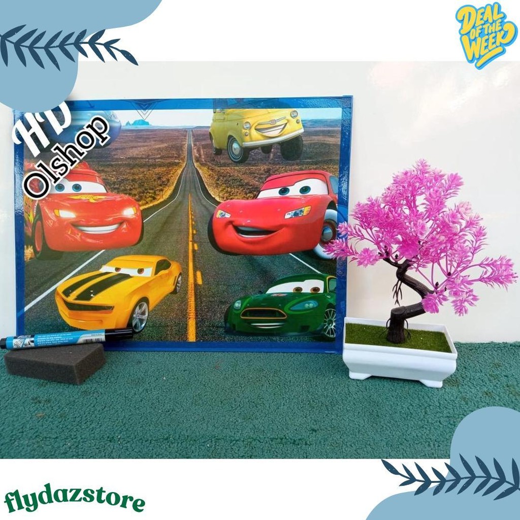 

Papan Tulis Anak/White Board Murah Gratis Spidol Dan Penghapus Terlaris! Produk Ini Banyak Dicari