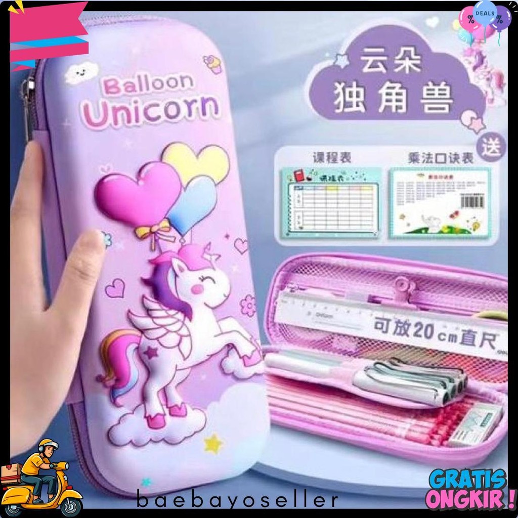 

Tempat Pensil Anak Viral Aestethic 3D Timbul Eva Motif Lucu Lucu Diskon Setengah Harga