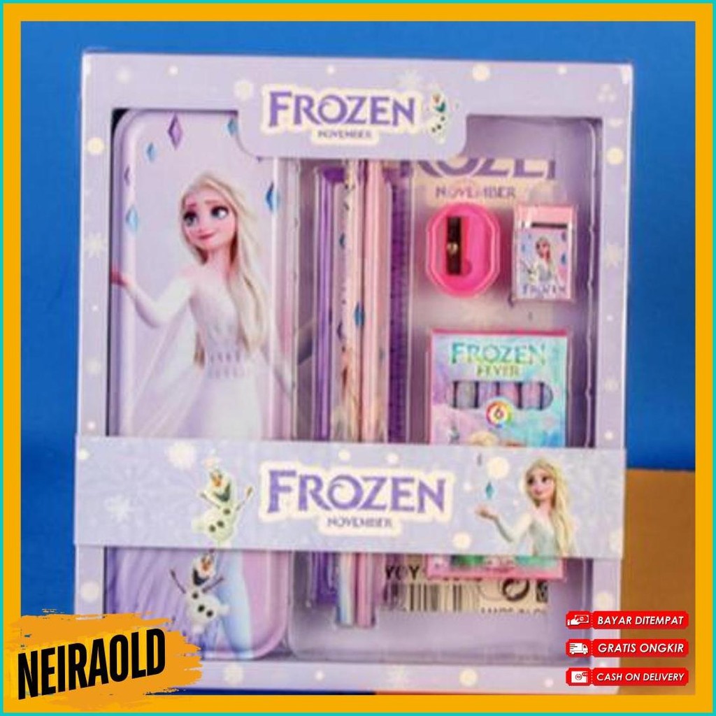 

Stationary Set 7 In 1 Karakter 8015 / Paket Kaleng Pensil Alat Tulis Set + Crayon Flash Sale! Diskon Hingga 70%