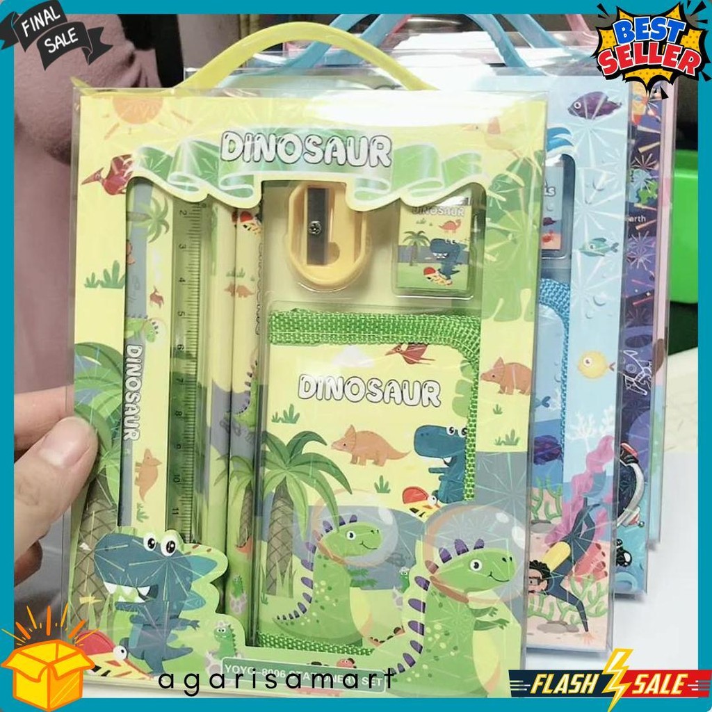 

2011 Stationary Set Kotak Pensil Anak Set Stationery Alat Tulis Kotak Pensil Karakter Flash Sale! Diskon Hingga 70%