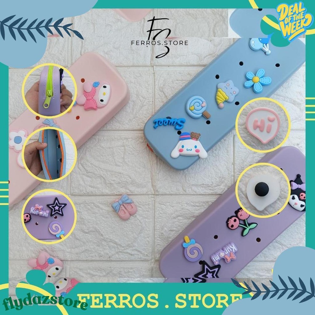 

Kotak Pensil Karakter 3D Sanrio Eva Premium Diskon Setengah Harga