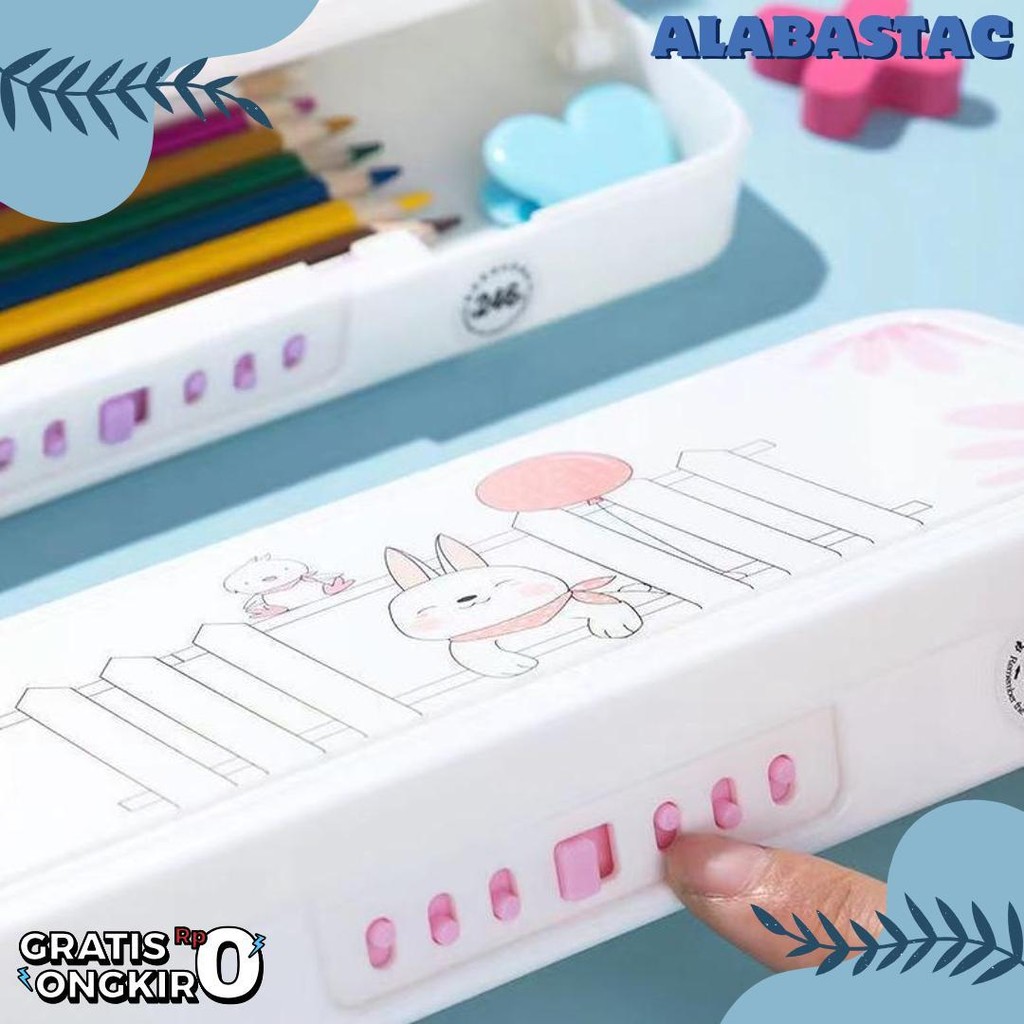 

Tempat Pensil Kata Sandi Dua Lapis/Tempat Pensil Berkapasitas Besar/Tempat Pensil Kata Sandi Anak Terlaris! Produk Ini Banyak Dicari