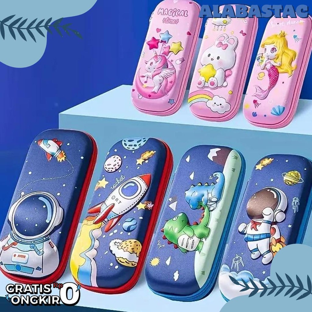 

Tempat Pensil Aesthetic 3D Tempat Pensil Anak Laki Laki Waterproof Kotak Pensil Anak Perempuan Diskon