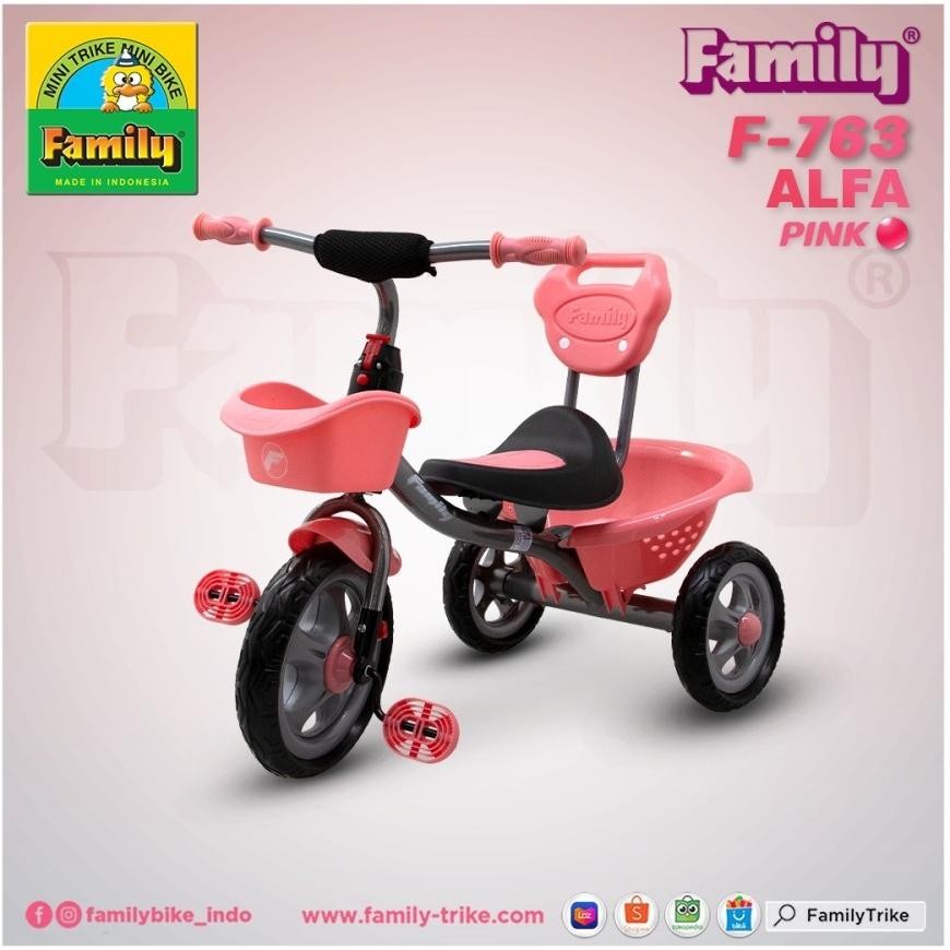 Terlaris Sepeda Roda Tiga Family  998 L Dc Super Friends F-988L -  Sepeda Anak Family Alfa F 763
