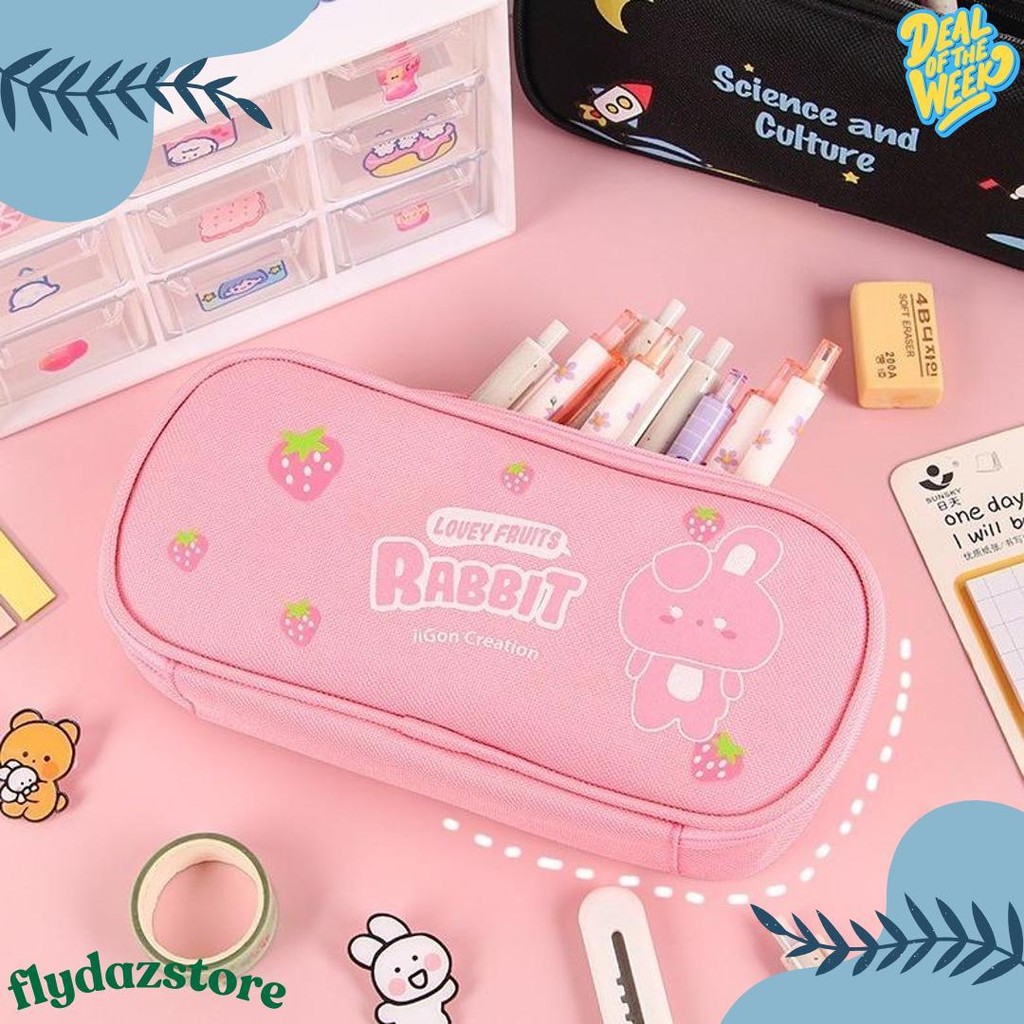

Bores Tempat Pensil Karakter Kartun Kotak Pensil Serbaguna Motif Animal Kotak Pensil Sleting Lucu Tempat Alat Tulis Perlengkapan Sekolah Kantor Double Layer Kotak Pensil Anak Perempuan Kapasitas Besar Diskon Setengah Harga