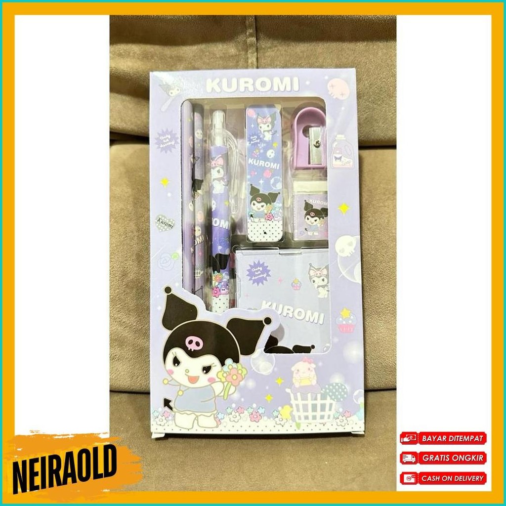 

Set Alat Tulis Cinnamoroll 7 In 1 Lucu Imut Pensil, Penghapus, Rautan, Penggaris 8008 Diskon Setengah Harga