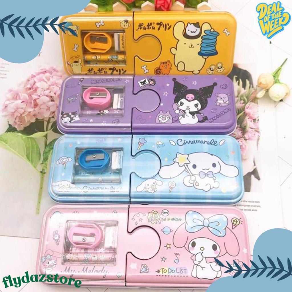 

Sao - S6003 Kotak Pensil Sanrio Bening 2 Tingkat / Kotak Pensil Sanrio / Kotak Pensil Magnet / Kotak Pensil Anak / Kotak Pensil Flash Sale! Diskon Hingga 70%