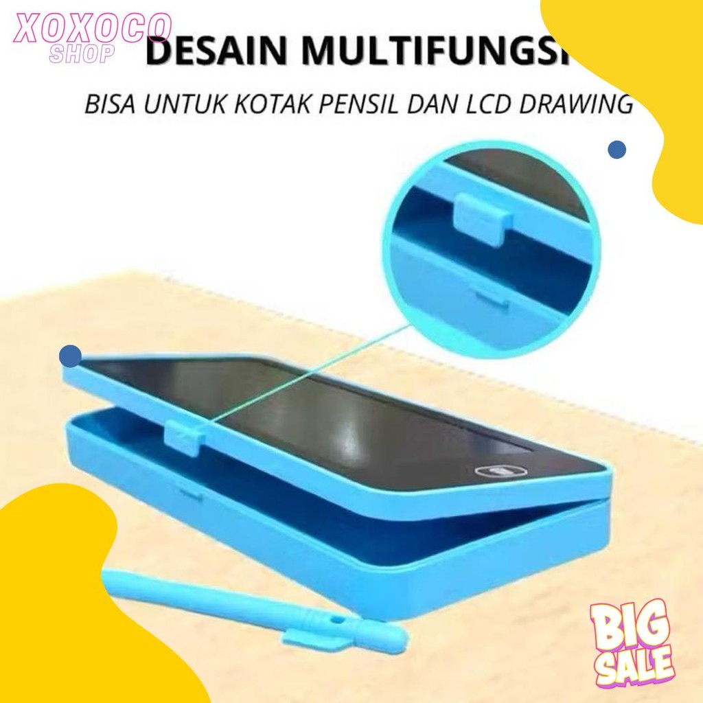 

Drawing Pad Kotak Pensil Lcd 2 In 1Dengan Digital Pad Yang Dapat Dihapus Diskon Setengah Harga