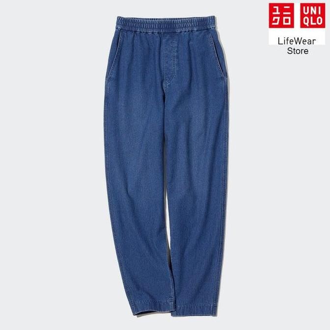 Uniqlo Celana Tapered Jersey Denim