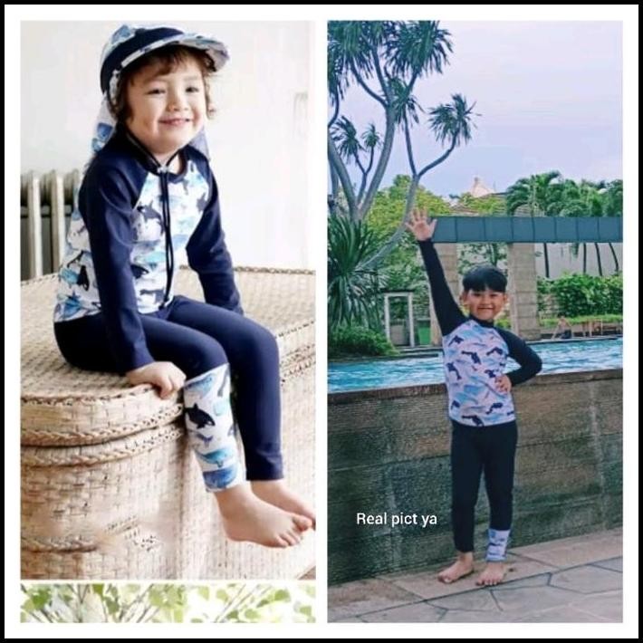 Baju renang anak cowok 2tahun-10tahun Import swimsuit anak laki laki