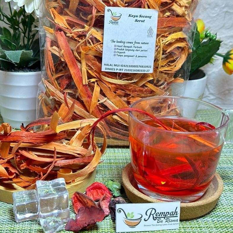 

Kayu Secang Serut Halus 1 Kg Kualitas Warna Merah Rempah Bu Risma Nugi