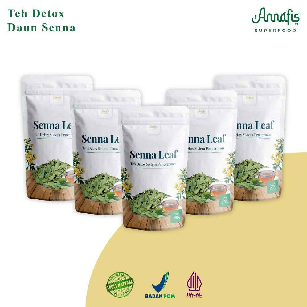 

[VARIAN] Original Senna Leaf Annafis Superfood | Daun Senna Membersihkan Usus | Detox Usus Nugi