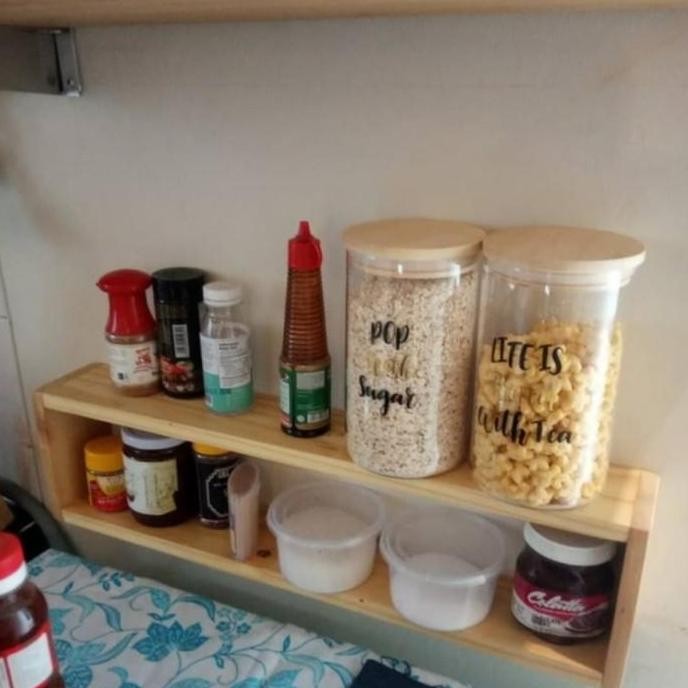 Stok Sj Rak Dinding Kayu Jati Belanda Model Kubus Hiasan Dinding