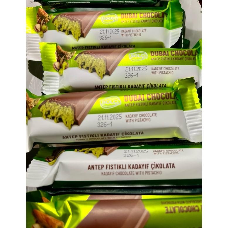 

READY STOK COKLAT DUBAI BOLCI COKLAT DUBAI MINI UKURAN Nugi