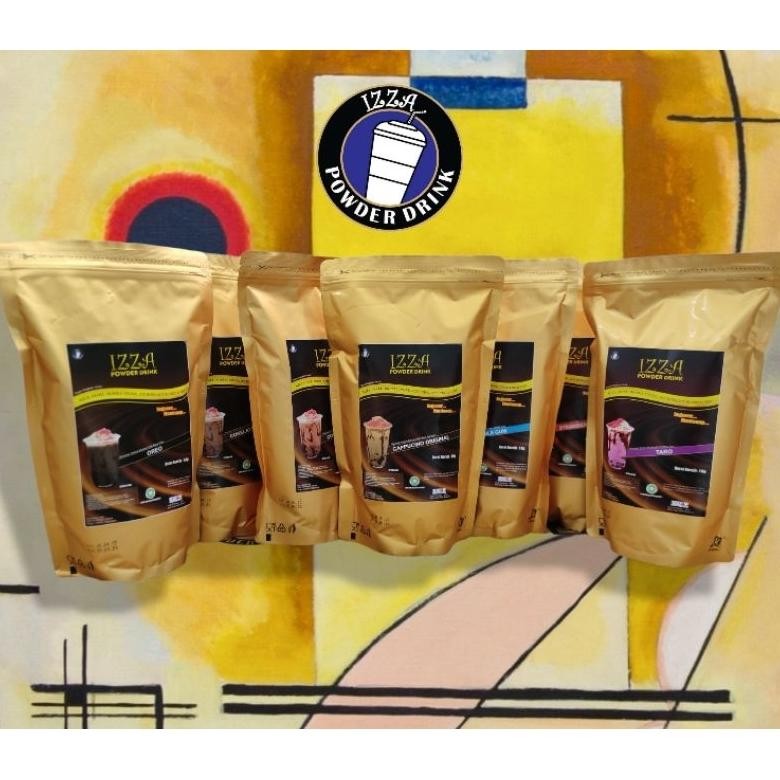 

Bubuk Cappucino cincau berbagai macam varian rasa isi 1 Kg Nugi
