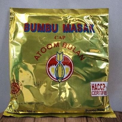 

BUMBU MASAK CAP ATOOM BULAN / ATOM BULAN 500 GR Nugi