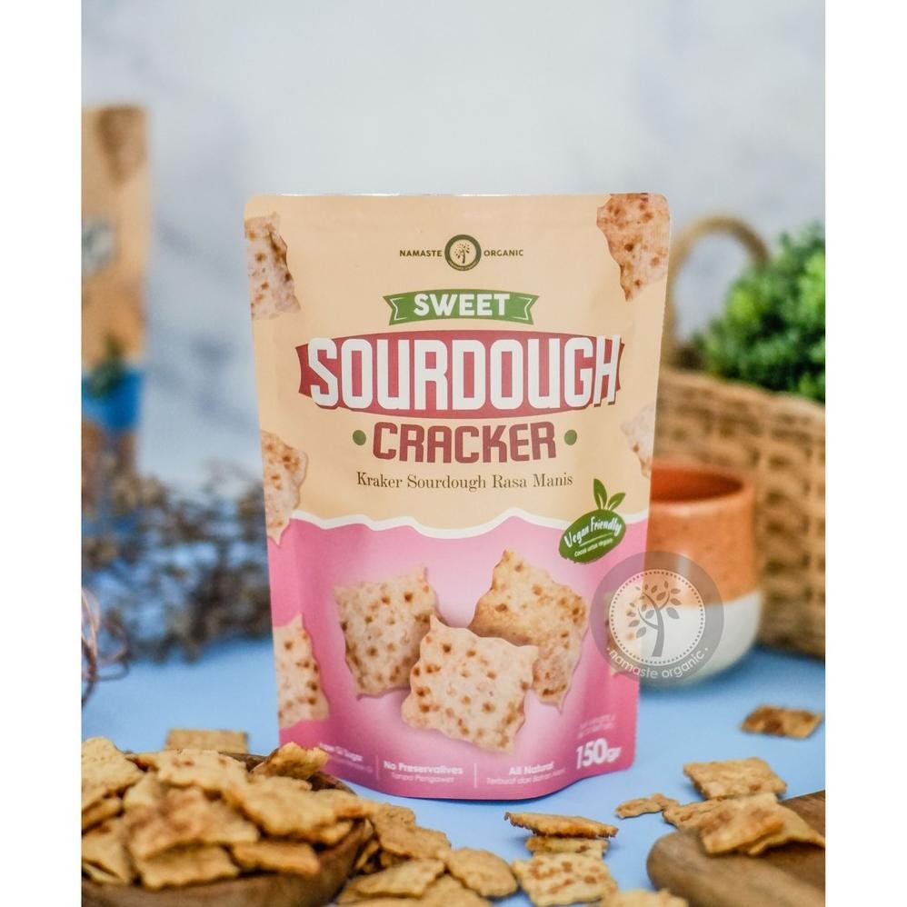 

SOURDOUGH CRACKER VEGAN FRIENDLY - SWEET 150GR Nugi