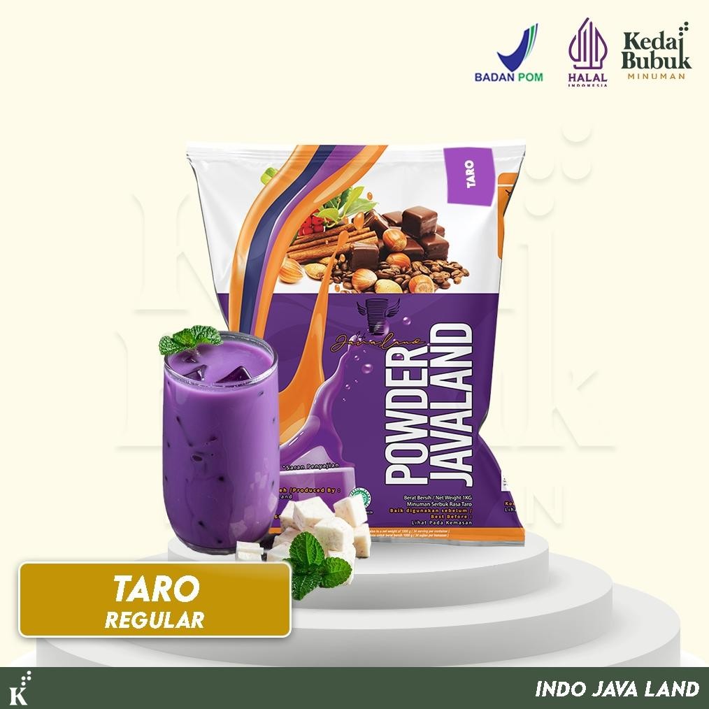 

Javaland Bubuk Minuman Varian Rasa Lain 1Kg - Regular Plain | Bubble Powder Drink Boba Nugi