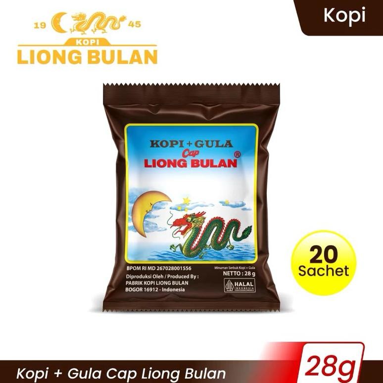 

Kopi Bogor Kopi Liong Bulan 1 pak isi 20 Nugi