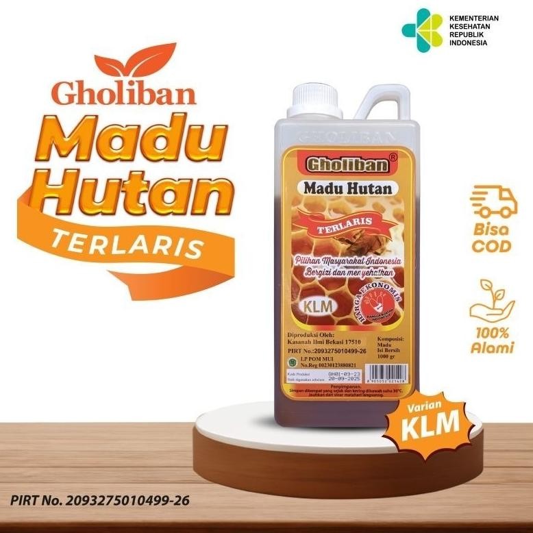 

Madu KLM Gholiban 1 kg / Madu Sakinah 1kg Nugi