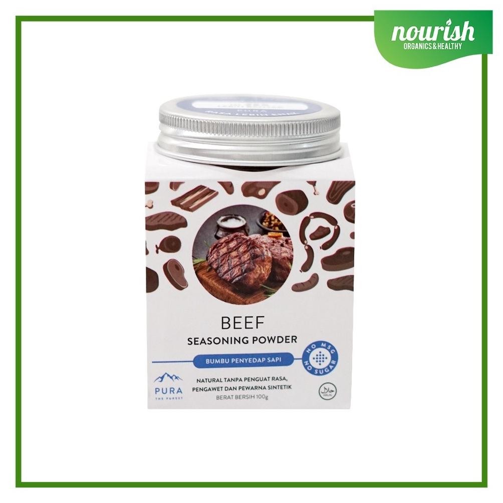 

PURA SEASONING BUMBU PENYEDAP NO MSG - BEEF 100 gr Nugi